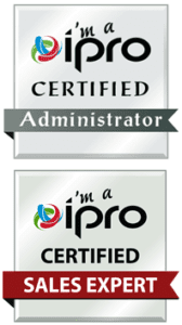 Ipro certifications - sales expert and administrator