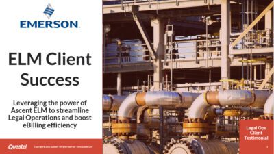 Emerson cost reduction strategy - ELM Webinar Video