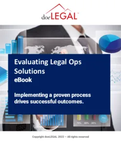 Evaluating Legal Ops